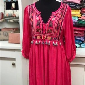 Embroidered dress